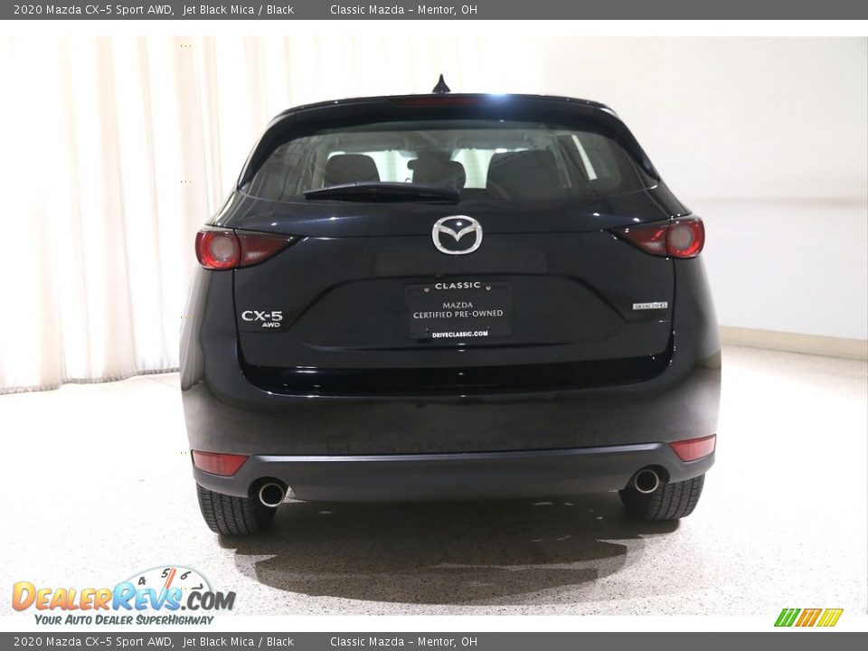 2020 Mazda CX-5 Sport AWD Jet Black Mica / Black Photo #17