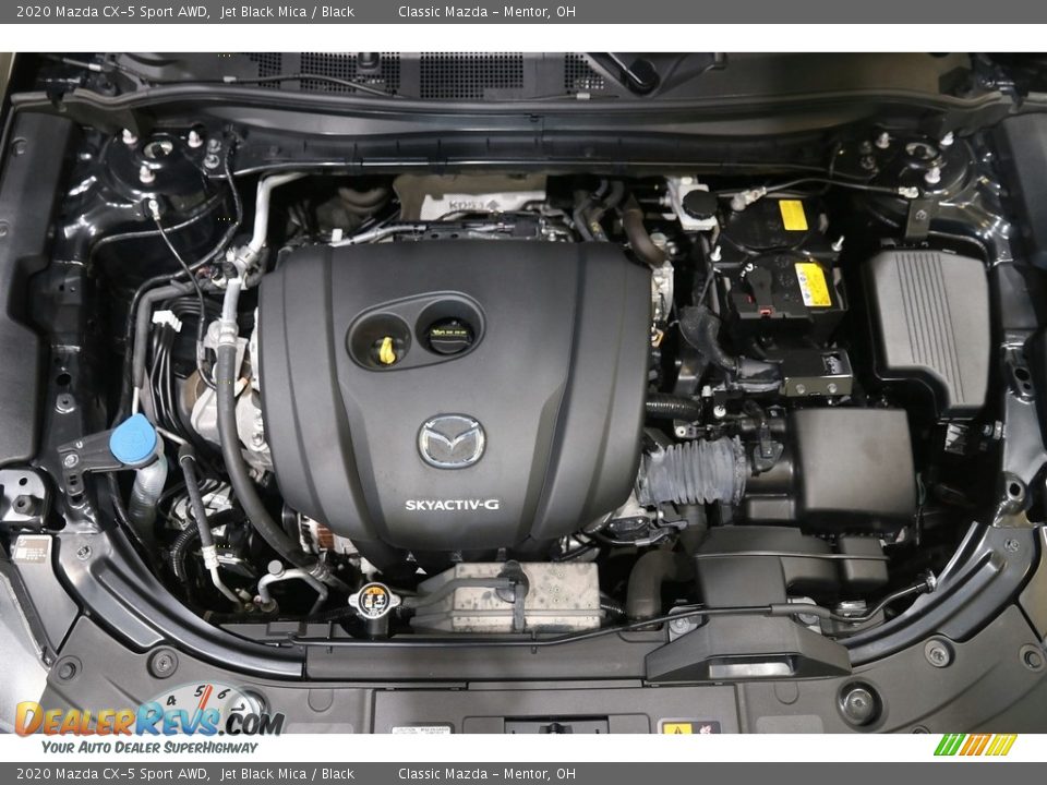 2020 Mazda CX-5 Sport AWD Jet Black Mica / Black Photo #18