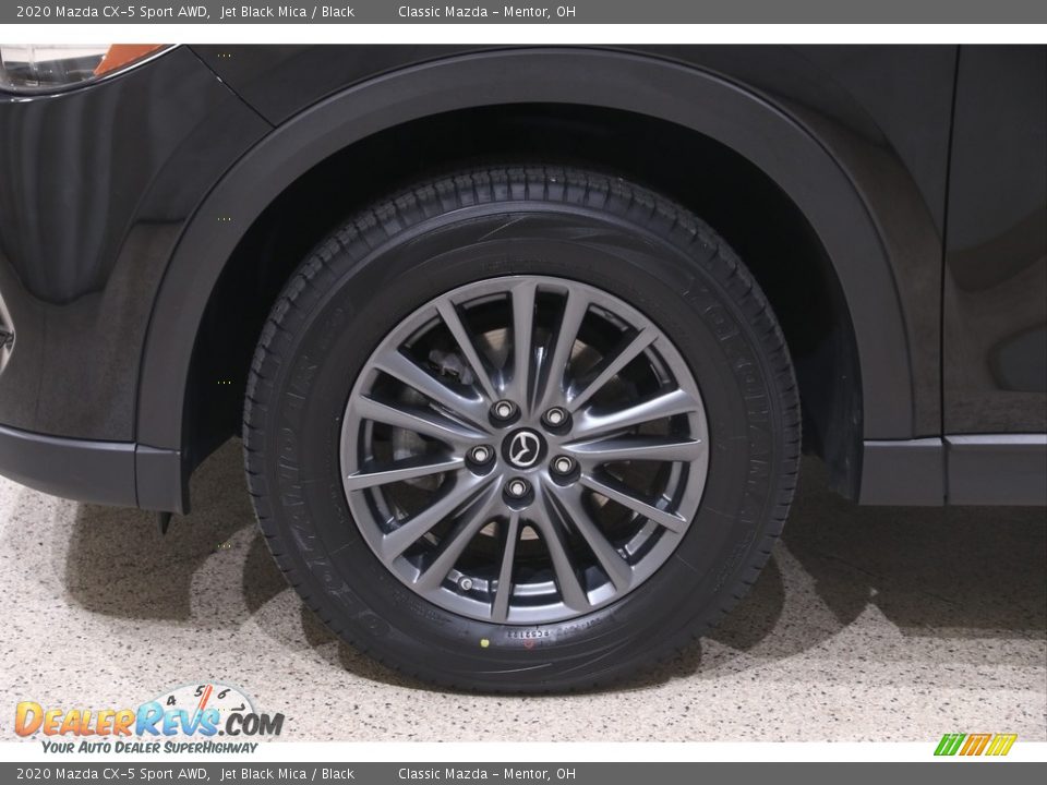 2020 Mazda CX-5 Sport AWD Jet Black Mica / Black Photo #19