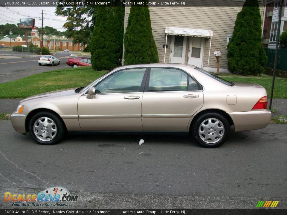2000 Acura RL 3.5 Sedan Naples Gold Metallic / Parchment Photo #1