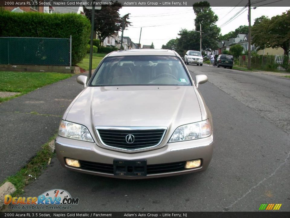 2000 Acura RL 3.5 Sedan Naples Gold Metallic / Parchment Photo #2
