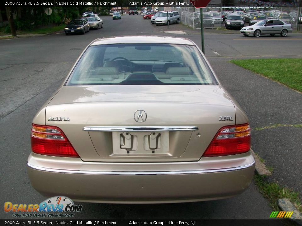 2000 Acura RL 3.5 Sedan Naples Gold Metallic / Parchment Photo #3