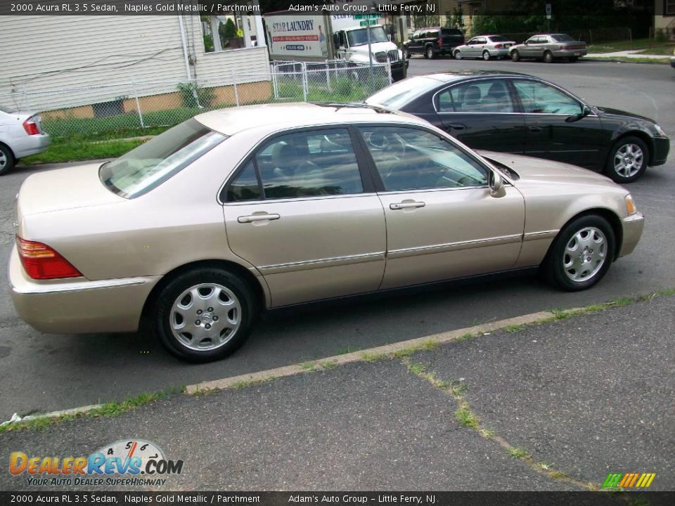 2000 Acura RL 3.5 Sedan Naples Gold Metallic / Parchment Photo #4