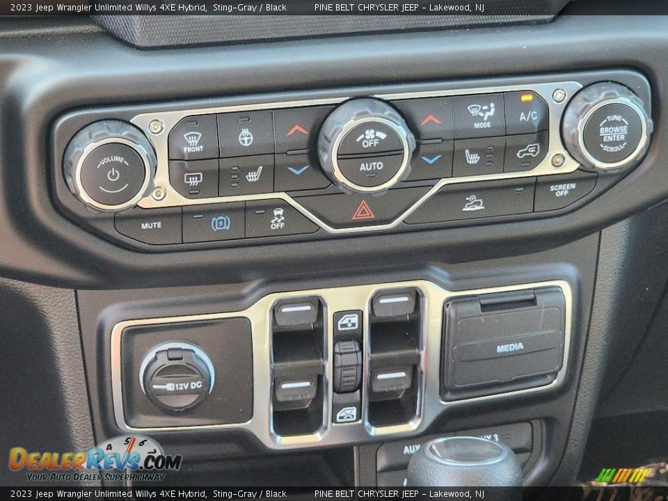 Controls of 2023 Jeep Wrangler Unlimited Willys 4XE Hybrid Photo #13