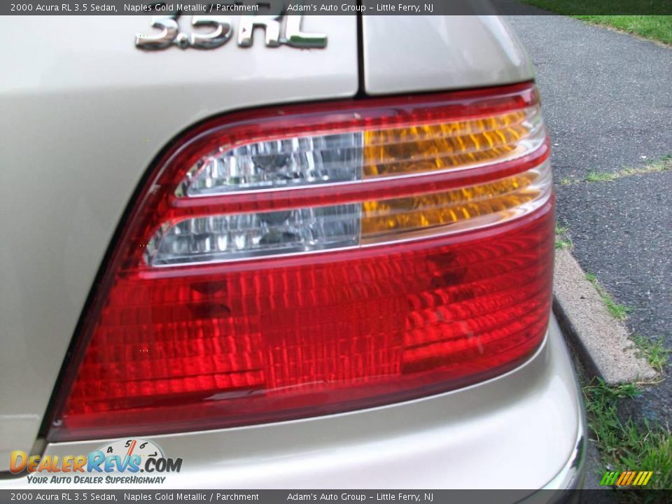2000 Acura RL 3.5 Sedan Naples Gold Metallic / Parchment Photo #8