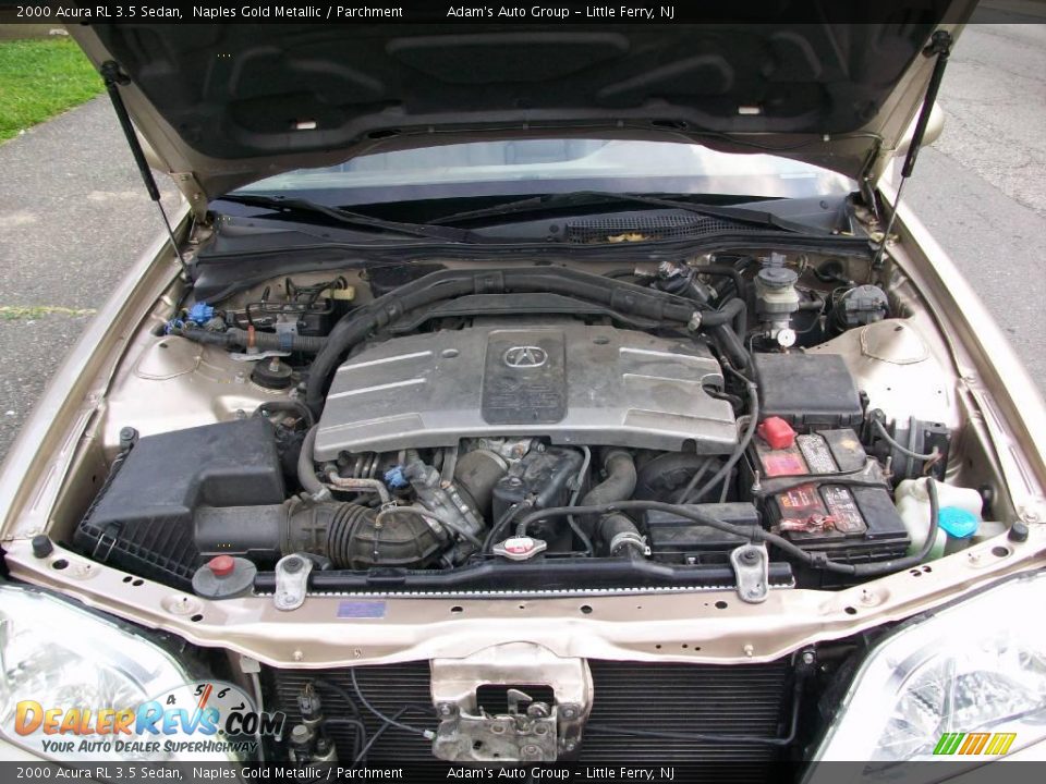 2000 Acura RL 3.5 Sedan Naples Gold Metallic / Parchment Photo #9