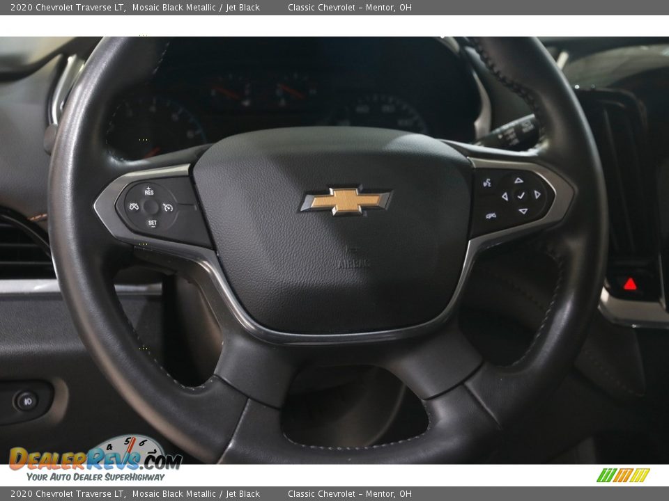 2020 Chevrolet Traverse LT Mosaic Black Metallic / Jet Black Photo #7