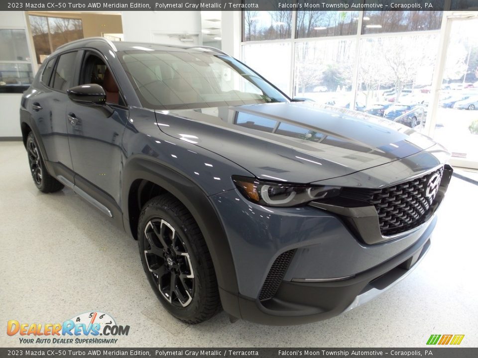 Polymetal Gray Metallic 2023 Mazda CX-50 Turbo AWD Meridian Edition Photo #8