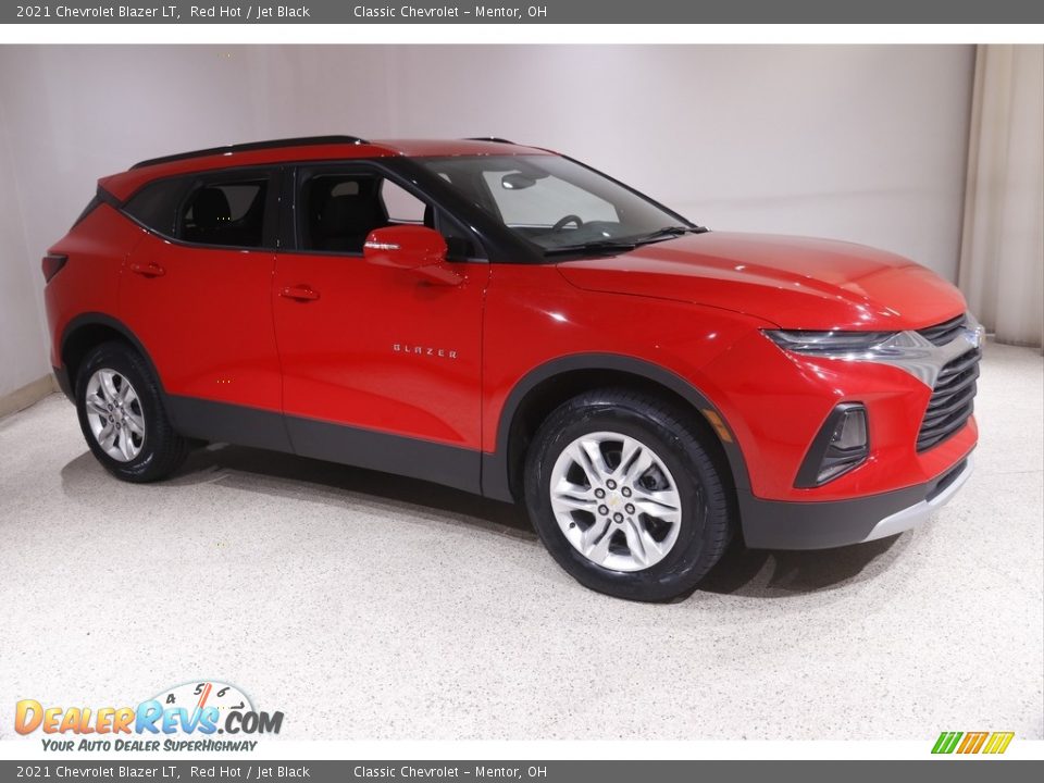 2021 Chevrolet Blazer LT Red Hot / Jet Black Photo #1