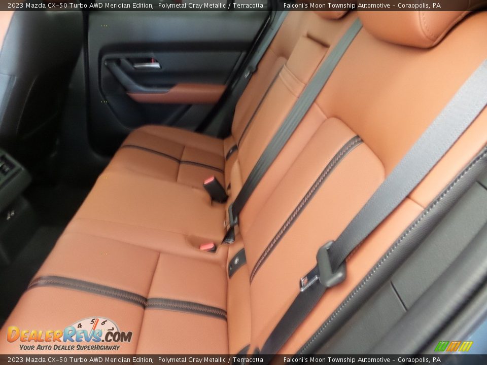 Rear Seat of 2023 Mazda CX-50 Turbo AWD Meridian Edition Photo #11