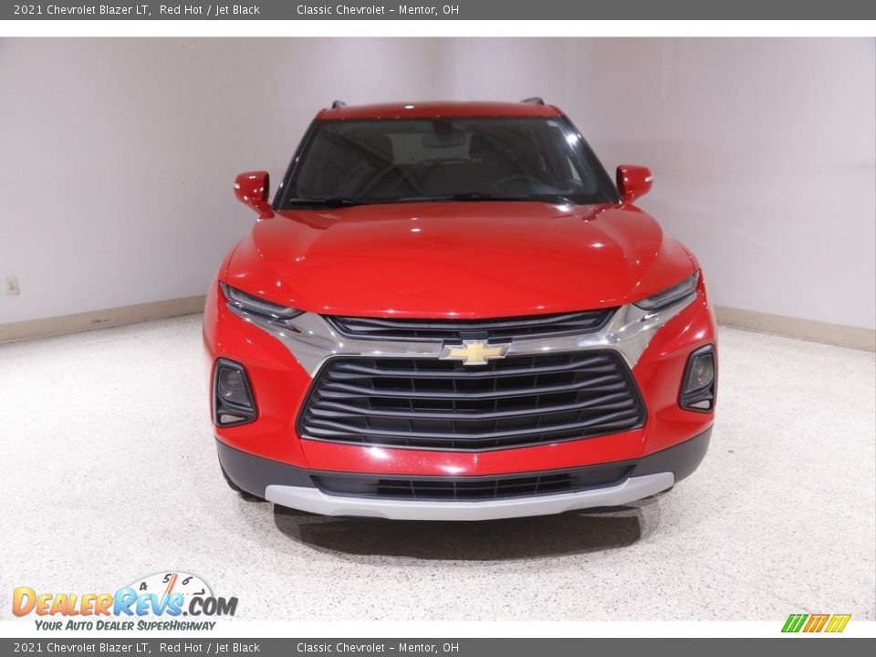 2021 Chevrolet Blazer LT Red Hot / Jet Black Photo #2