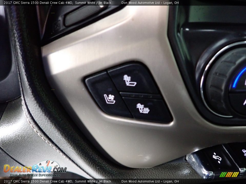 2017 GMC Sierra 1500 Denali Crew Cab 4WD Summit White / Jet Black Photo #5