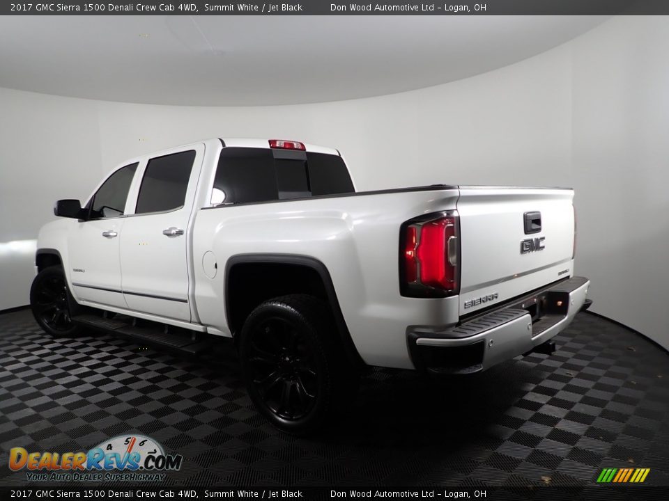 2017 GMC Sierra 1500 Denali Crew Cab 4WD Summit White / Jet Black Photo #9
