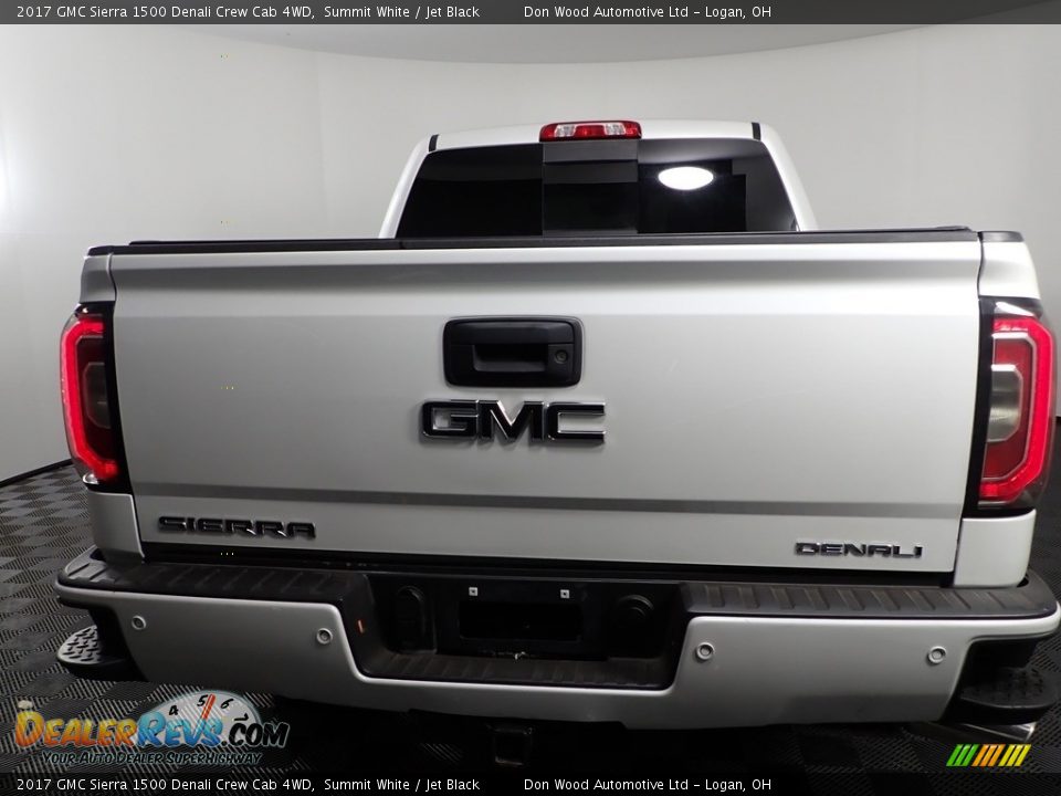 2017 GMC Sierra 1500 Denali Crew Cab 4WD Summit White / Jet Black Photo #10