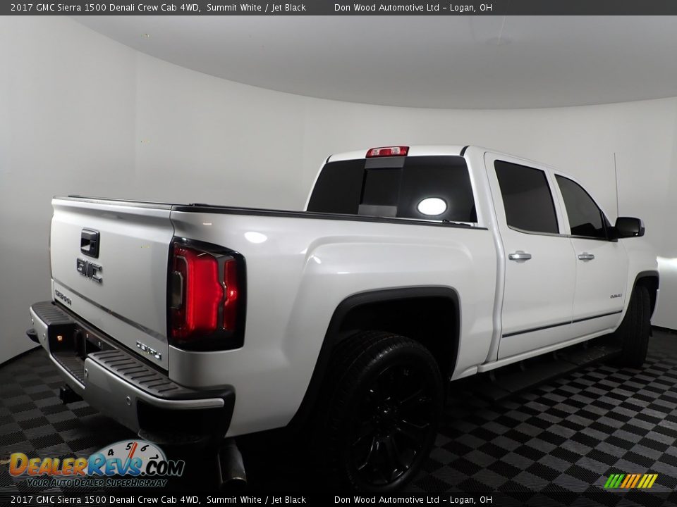 2017 GMC Sierra 1500 Denali Crew Cab 4WD Summit White / Jet Black Photo #11