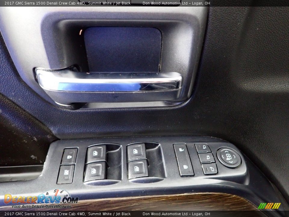 2017 GMC Sierra 1500 Denali Crew Cab 4WD Summit White / Jet Black Photo #13