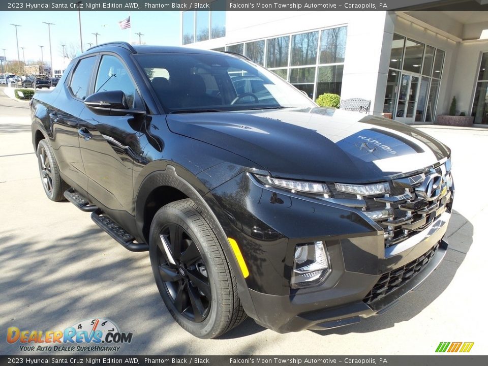 Phantom Black 2023 Hyundai Santa Cruz Night Edition AWD Photo #9