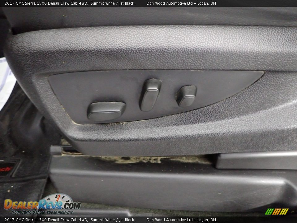 2017 GMC Sierra 1500 Denali Crew Cab 4WD Summit White / Jet Black Photo #14