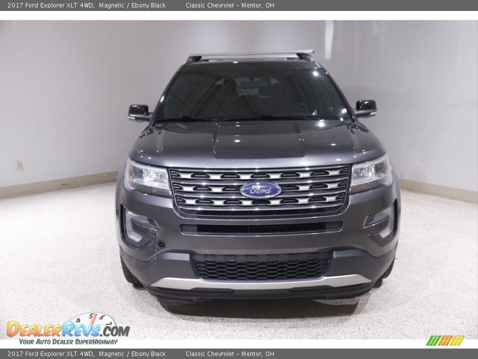 2017 Ford Explorer XLT 4WD Magnetic / Ebony Black Photo #2