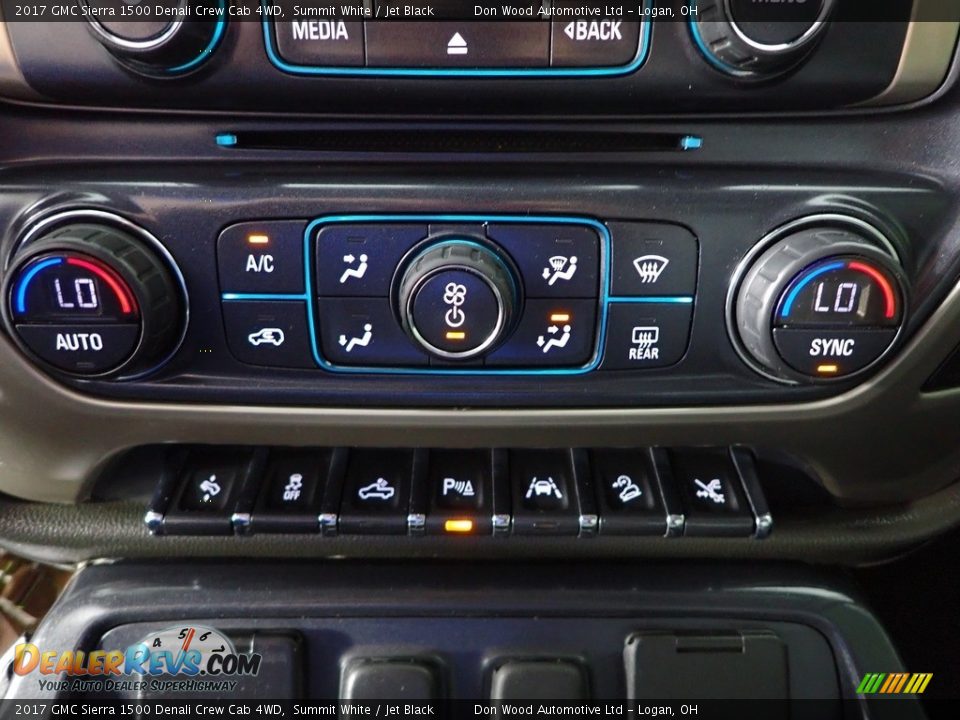 2017 GMC Sierra 1500 Denali Crew Cab 4WD Summit White / Jet Black Photo #20