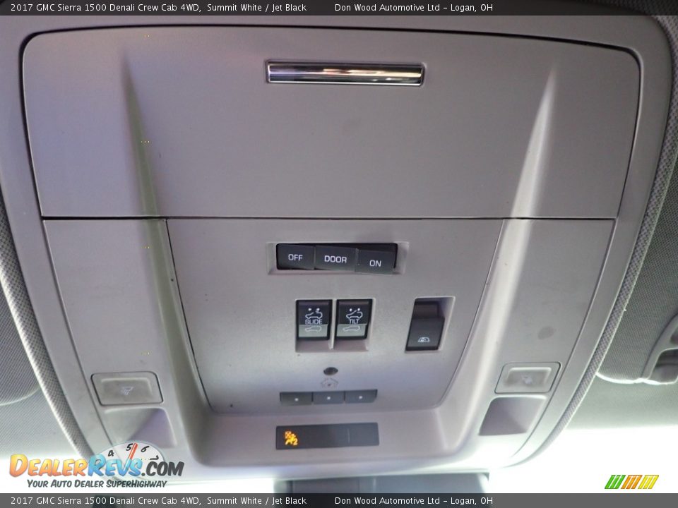 2017 GMC Sierra 1500 Denali Crew Cab 4WD Summit White / Jet Black Photo #21