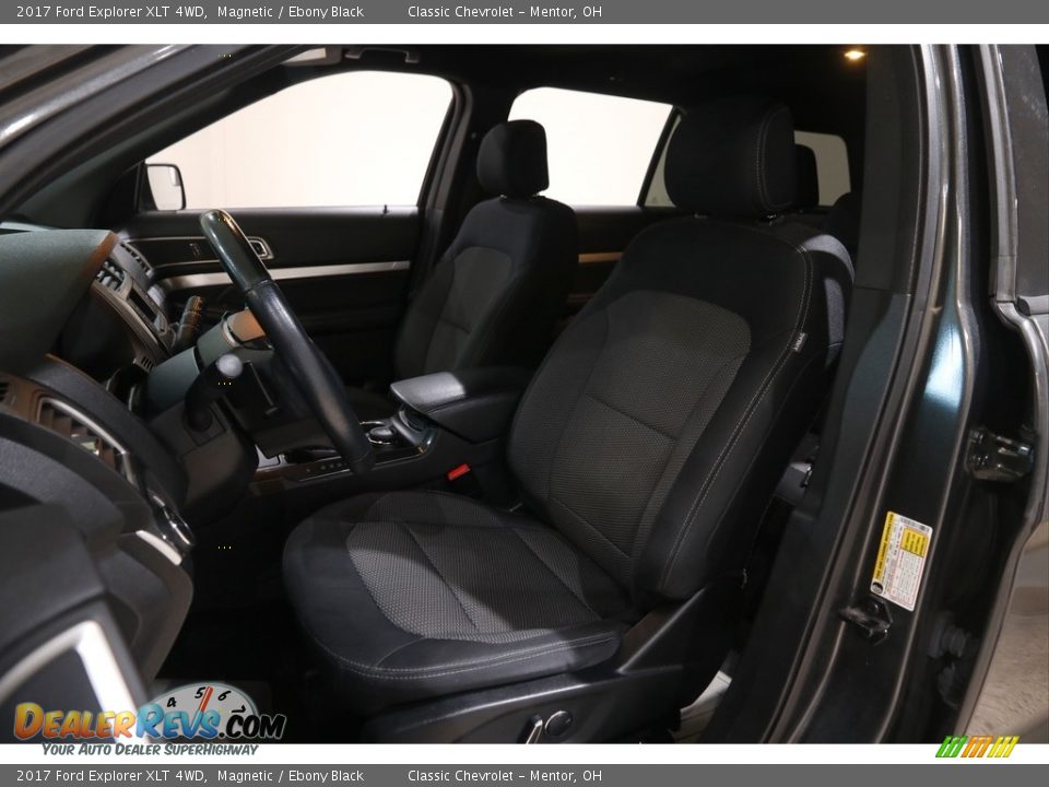 2017 Ford Explorer XLT 4WD Magnetic / Ebony Black Photo #6
