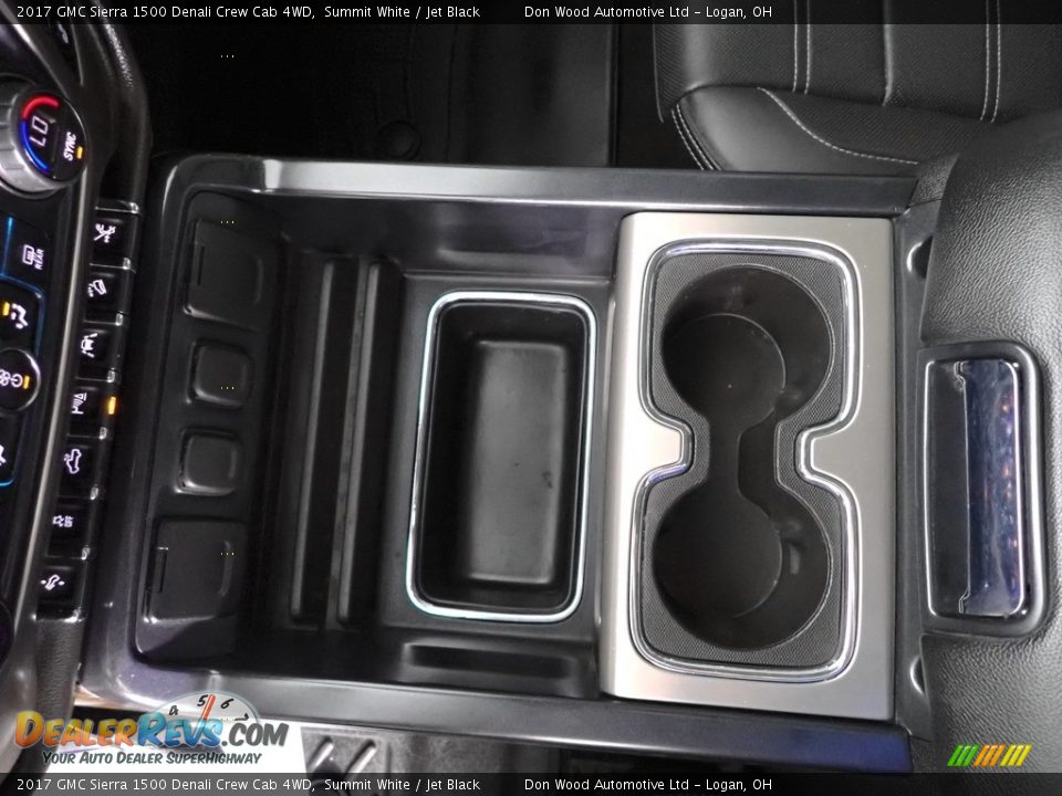 2017 GMC Sierra 1500 Denali Crew Cab 4WD Summit White / Jet Black Photo #22