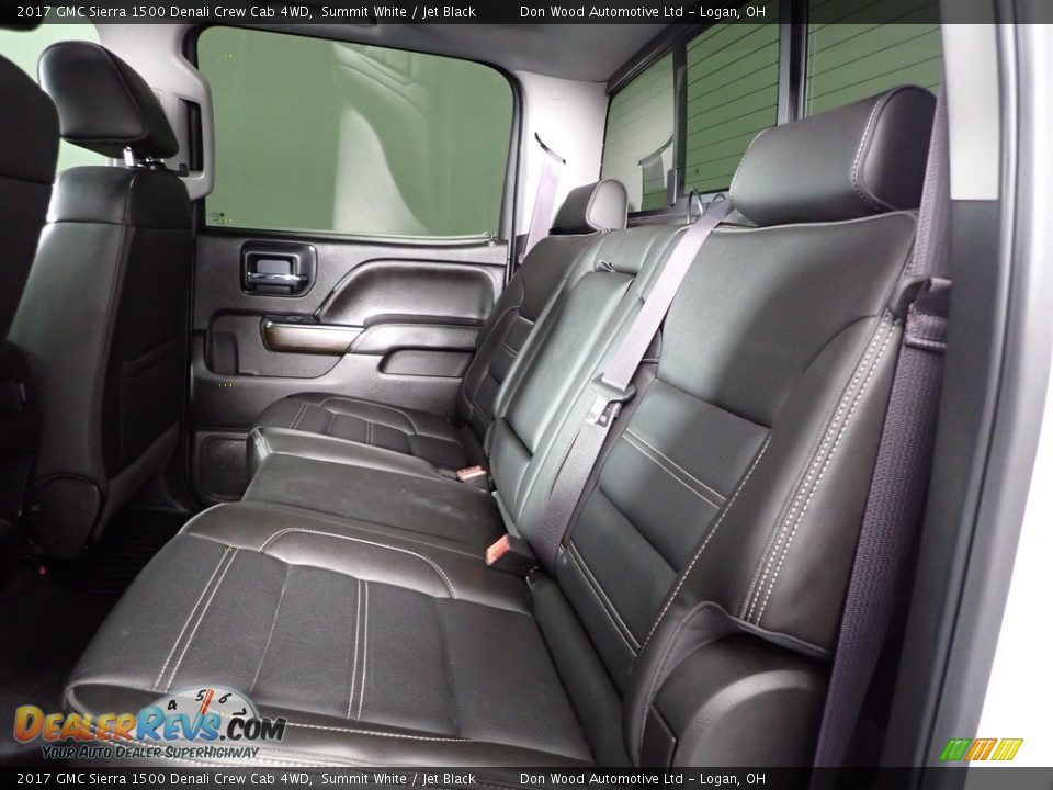 2017 GMC Sierra 1500 Denali Crew Cab 4WD Summit White / Jet Black Photo #25