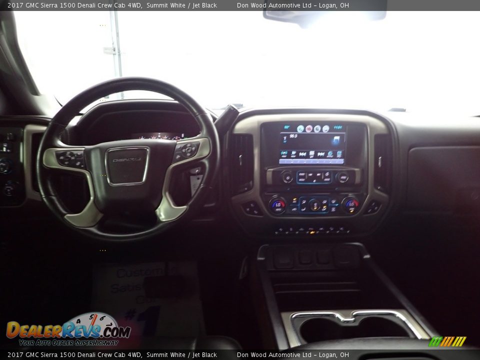 2017 GMC Sierra 1500 Denali Crew Cab 4WD Summit White / Jet Black Photo #26