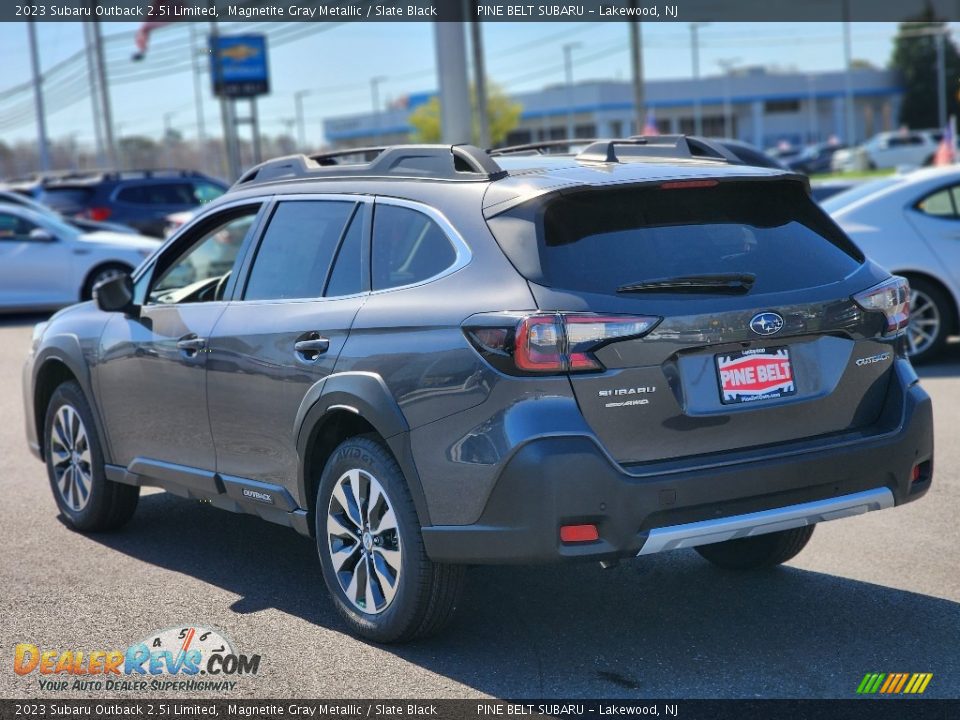 2023 Subaru Outback 2.5i Limited Magnetite Gray Metallic / Slate Black Photo #4