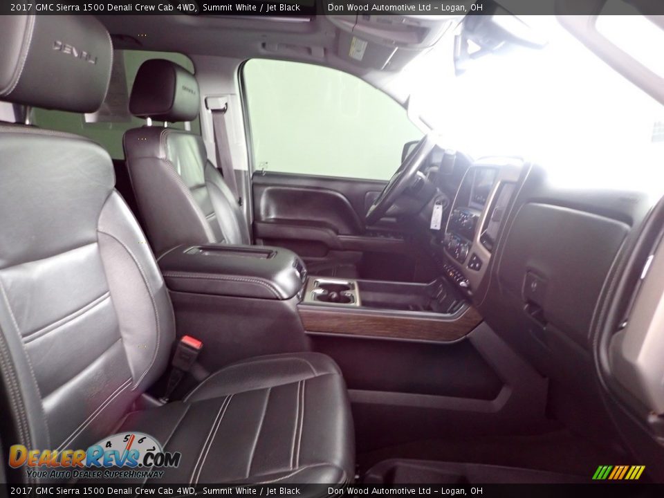 2017 GMC Sierra 1500 Denali Crew Cab 4WD Summit White / Jet Black Photo #28