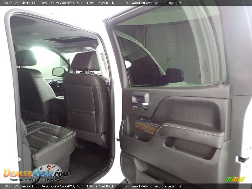 2017 GMC Sierra 1500 Denali Crew Cab 4WD Summit White / Jet Black Photo #29