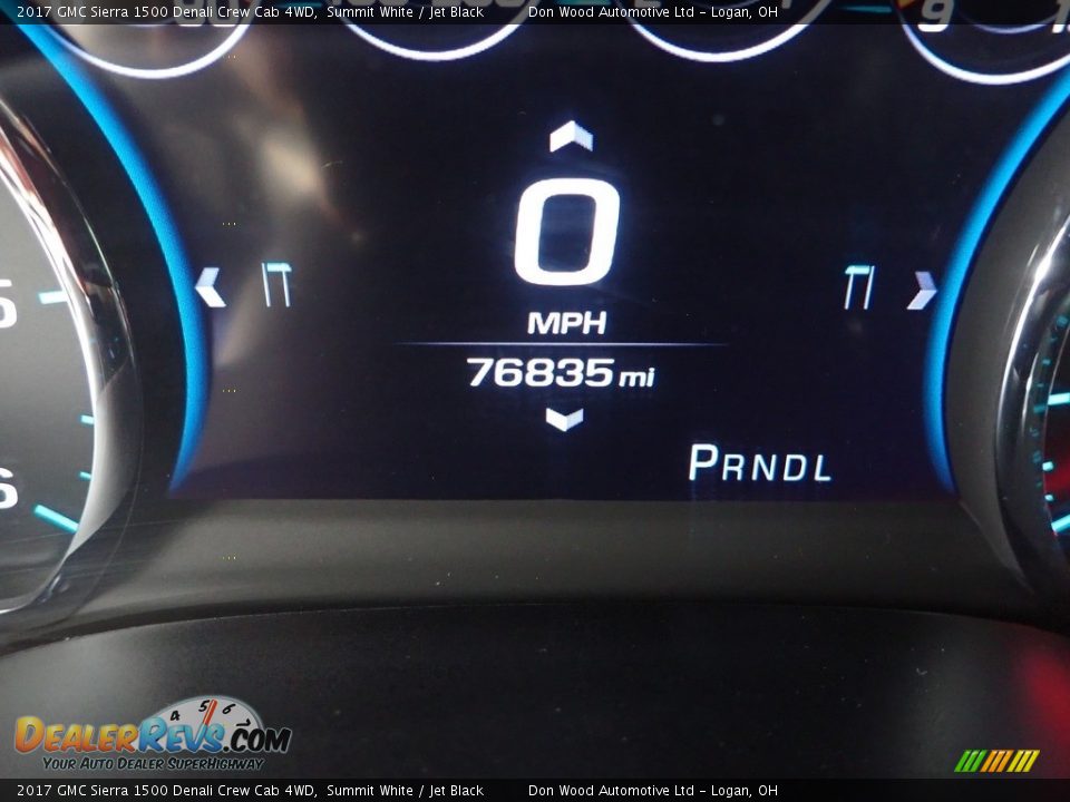 2017 GMC Sierra 1500 Denali Crew Cab 4WD Summit White / Jet Black Photo #32