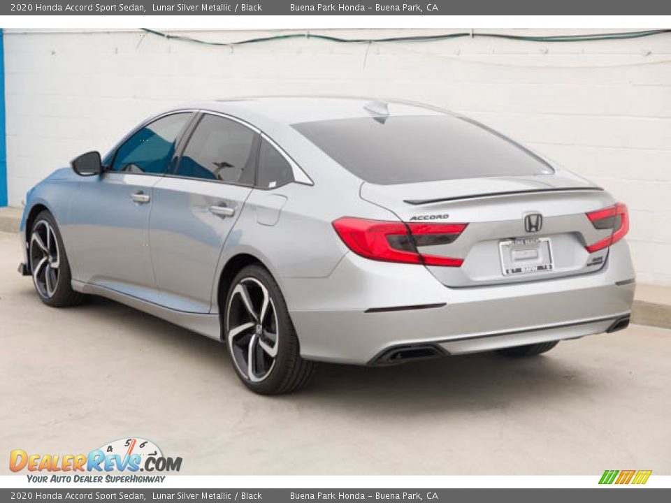 2020 Honda Accord Sport Sedan Lunar Silver Metallic / Black Photo #2