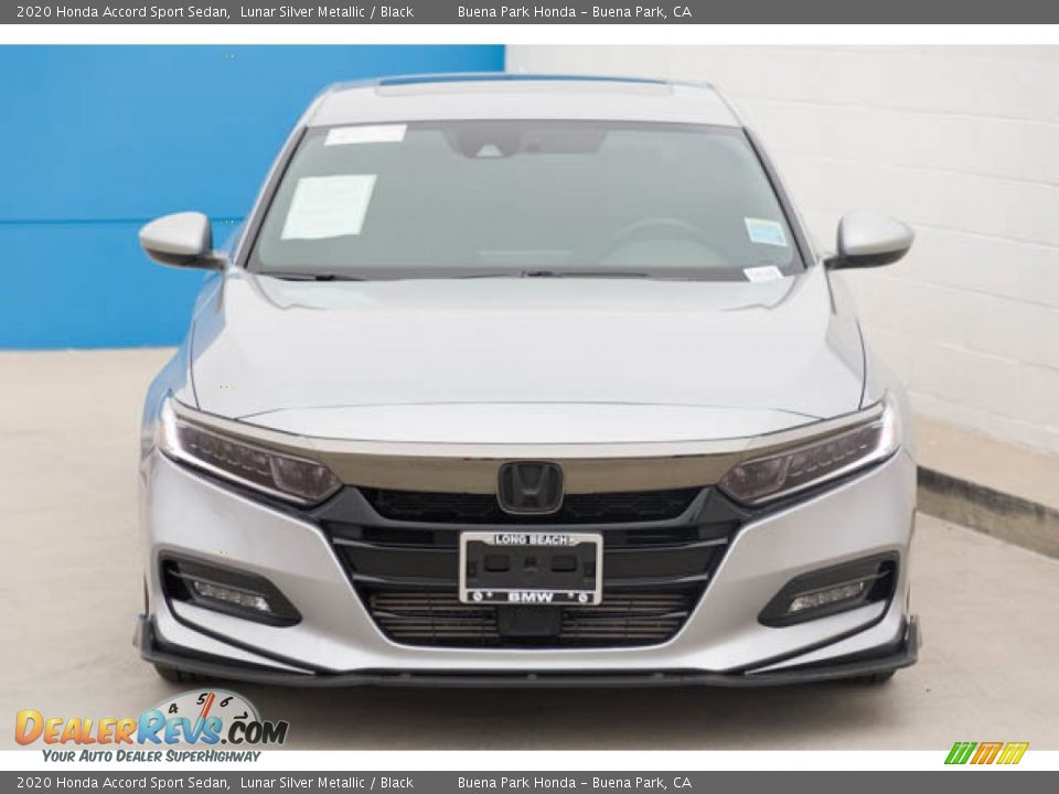 2020 Honda Accord Sport Sedan Lunar Silver Metallic / Black Photo #7