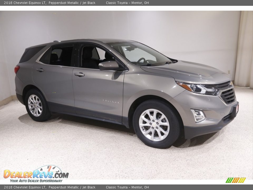 2018 Chevrolet Equinox LT Pepperdust Metallic / Jet Black Photo #1