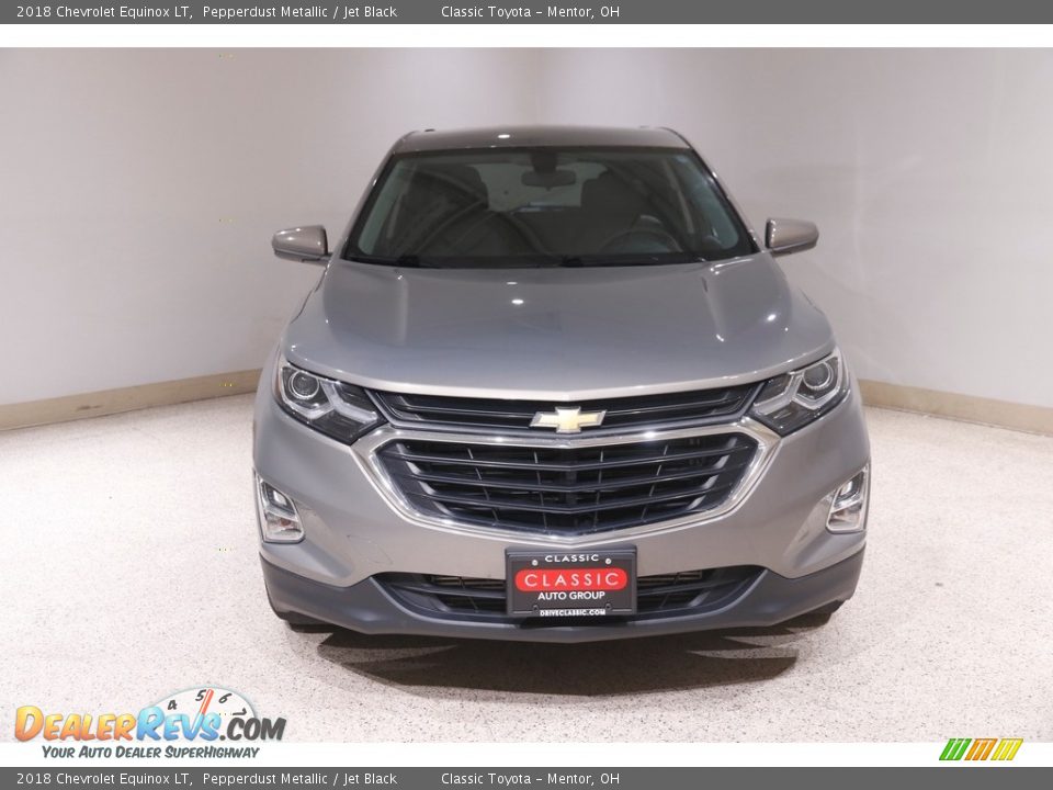 2018 Chevrolet Equinox LT Pepperdust Metallic / Jet Black Photo #2