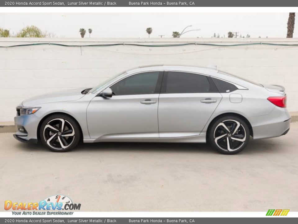 2020 Honda Accord Sport Sedan Lunar Silver Metallic / Black Photo #8