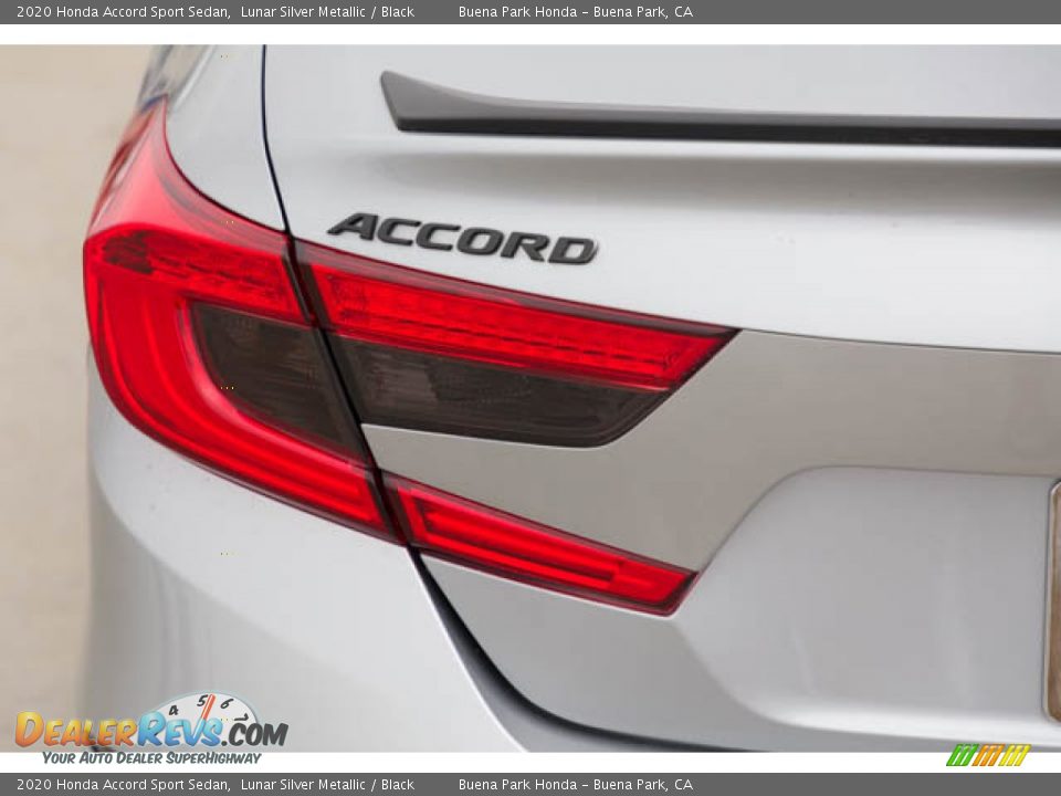 2020 Honda Accord Sport Sedan Lunar Silver Metallic / Black Photo #10