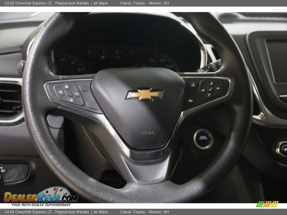 2018 Chevrolet Equinox LT Pepperdust Metallic / Jet Black Photo #7