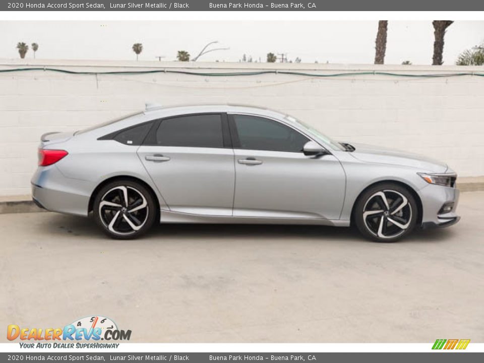 2020 Honda Accord Sport Sedan Lunar Silver Metallic / Black Photo #12