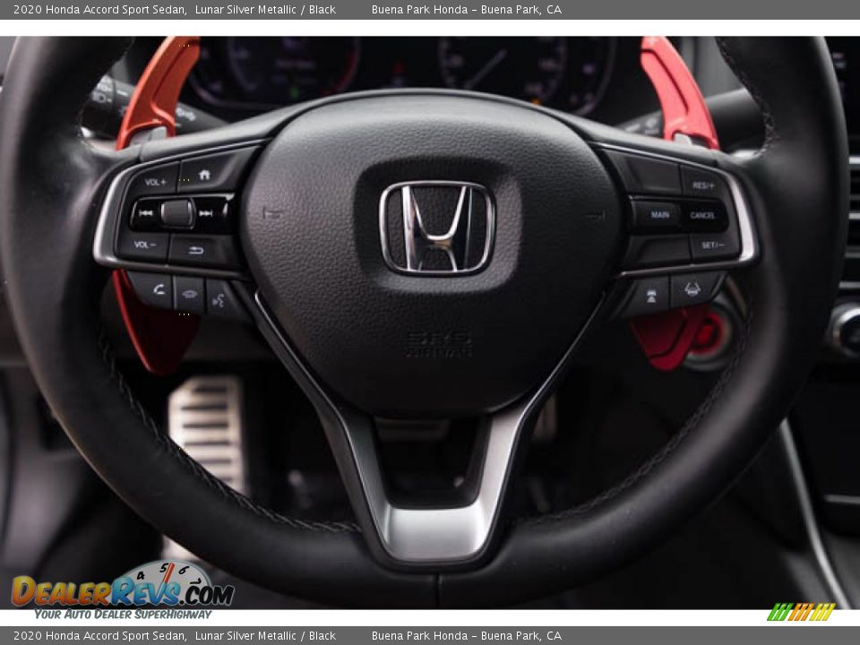2020 Honda Accord Sport Sedan Lunar Silver Metallic / Black Photo #13