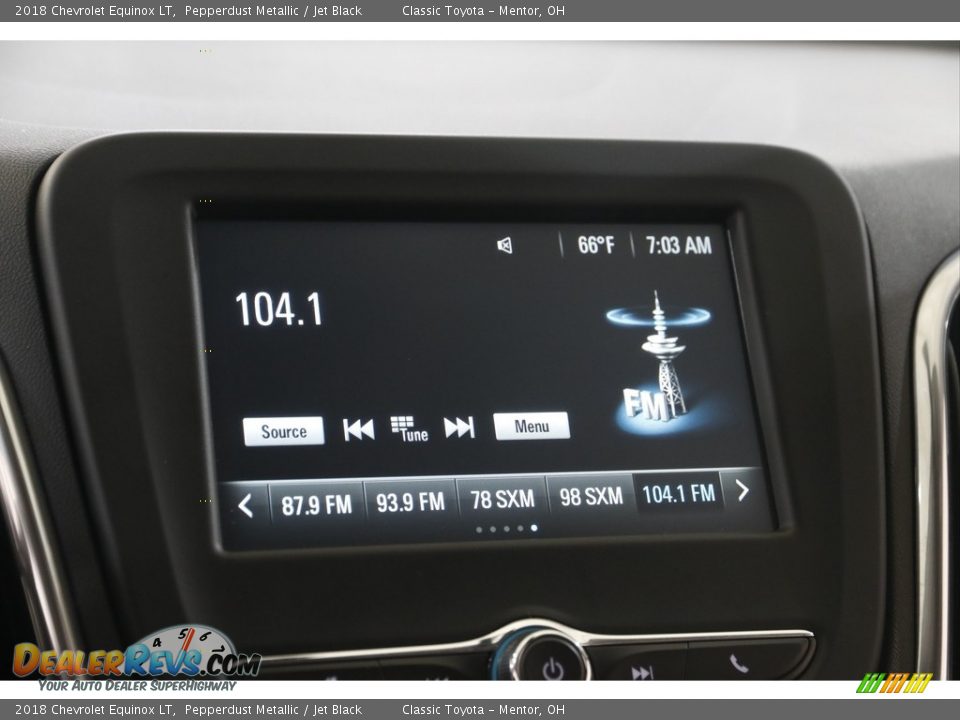 2018 Chevrolet Equinox LT Pepperdust Metallic / Jet Black Photo #10