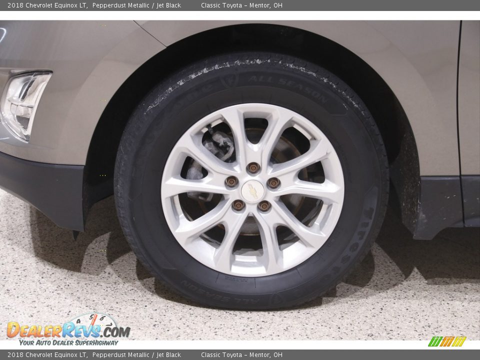 2018 Chevrolet Equinox LT Pepperdust Metallic / Jet Black Photo #19