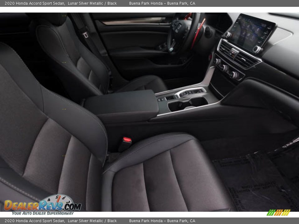 2020 Honda Accord Sport Sedan Lunar Silver Metallic / Black Photo #22