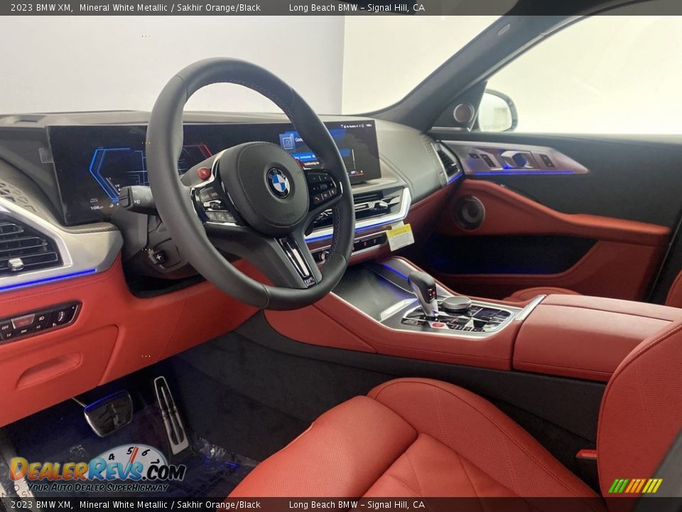 Sakhir Orange/Black Interior - 2023 BMW XM  Photo #11
