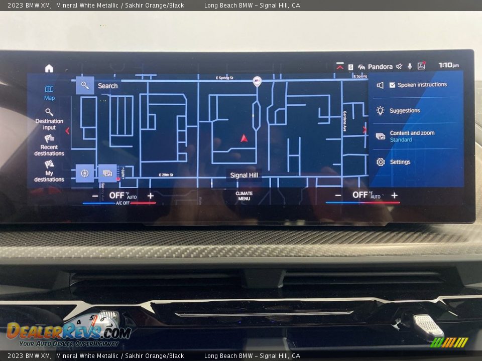 Navigation of 2023 BMW XM  Photo #18