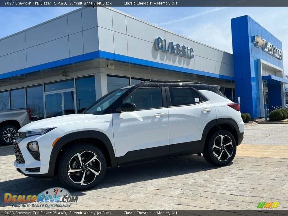 2023 Chevrolet TrailBlazer RS AWD Summit White / Jet Black Photo #1