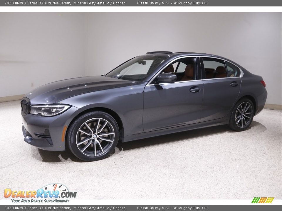 2020 BMW 3 Series 330i xDrive Sedan Mineral Grey Metallic / Cognac Photo #3