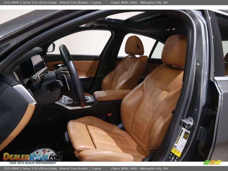 2020 BMW 3 Series 330i xDrive Sedan Mineral Grey Metallic / Cognac Photo #5